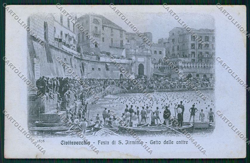 Roma Civitavecchia cartolina QK4056 – fronte