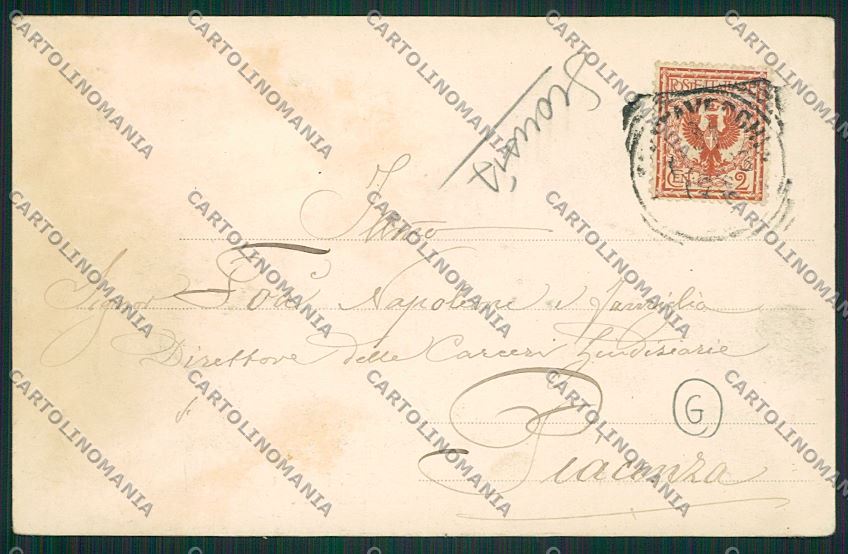 Roma Civitavecchia Alterocca 1676 cartolina QK4058 – retro