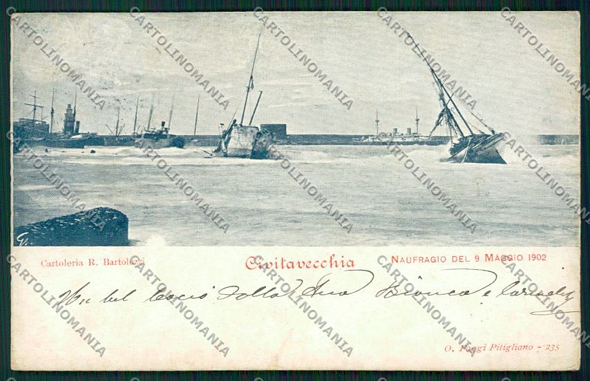 Roma Civitavecchia cartolina QK4060 – fronte