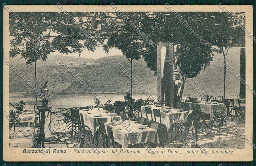 Roma Genzano cartolina QK4064 – fronte