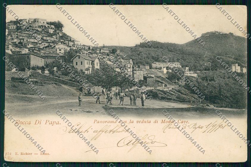 Roma Rocca di Papa cartolina QK4071 – fronte