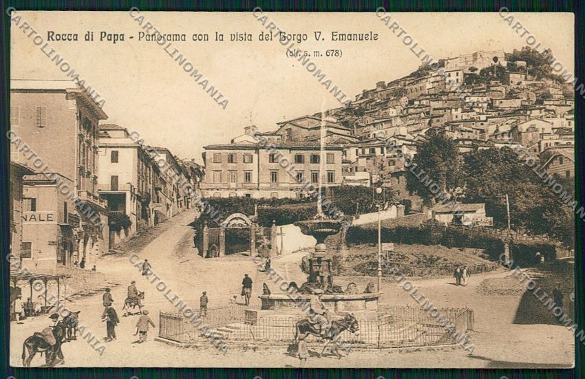 Roma Rocca di Papa cartolina QK4073 – fronte