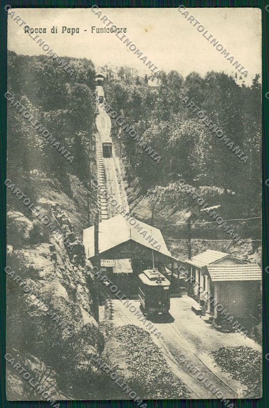 Roma Rocca di Papa Funicolare cartolina QK4077 – fronte