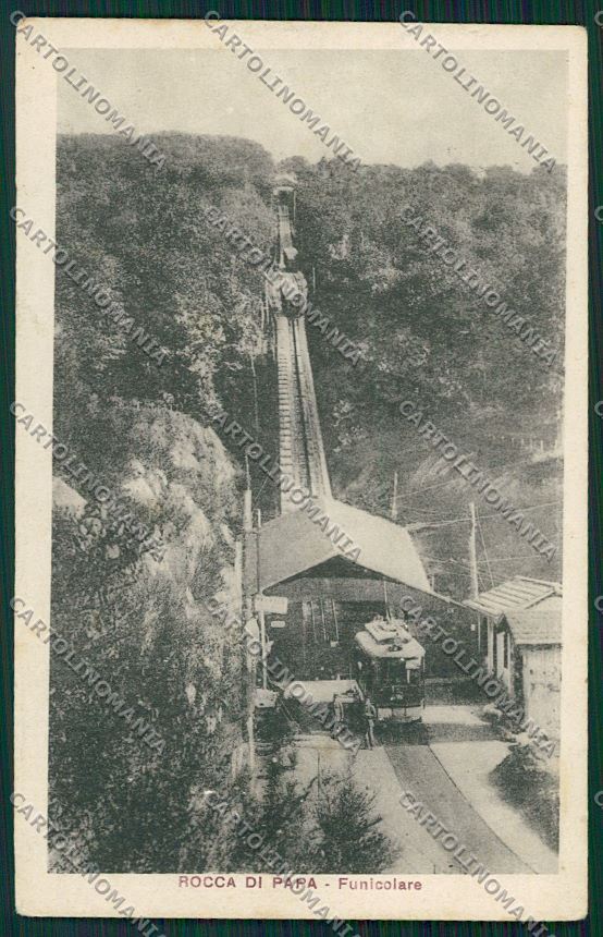 Roma Rocca di Papa Funicolare cartolina QK4079 – fronte
