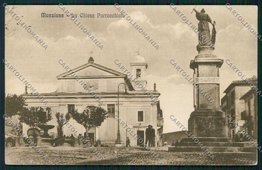 Roma Manziana cartolina QK4089 – fronte