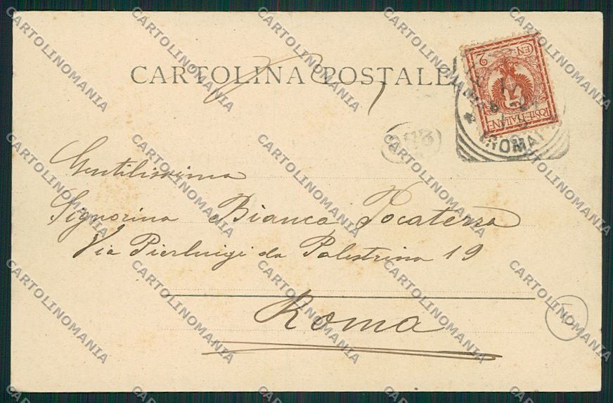Roma Frascati Stazione cartolina QK4096 – retro