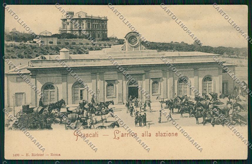 Roma Frascati Stazione cartolina QK4101 – fronte