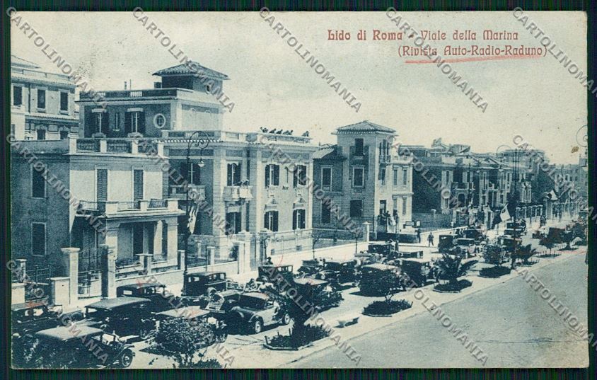 Roma Ostia Lido cartolina QK4106 – fronte