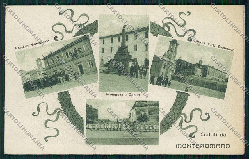 Roma Monteromano Saluti da cartolina QK4108 – fronte