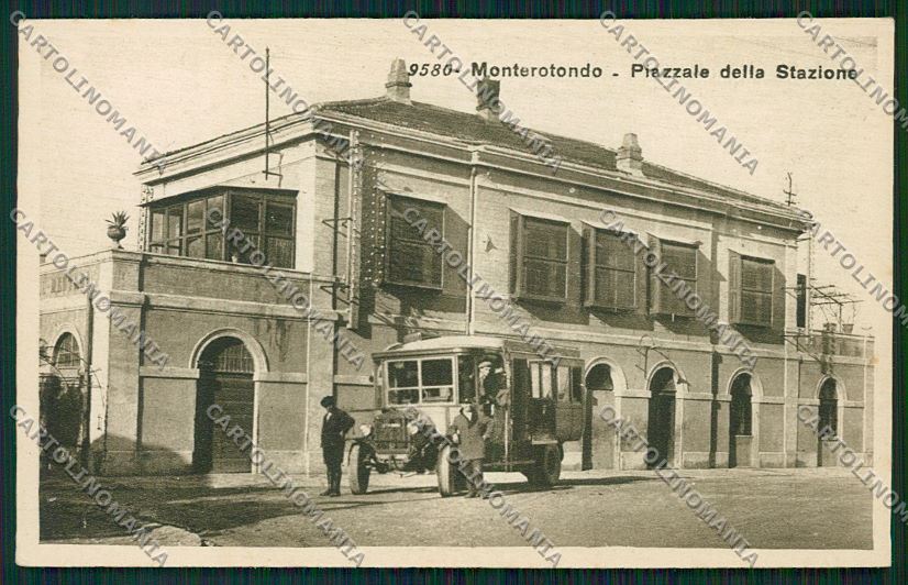Roma Monterotondo Stazione Corriera cartolina QK4112 – fronte