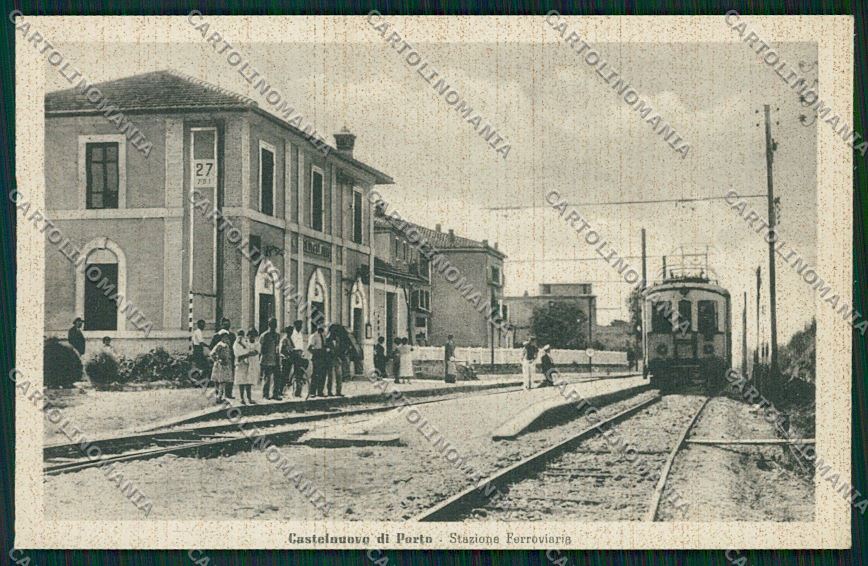 Roma Castelnuovo di Porto Stazione Treno cartolina QK4115 – fronte