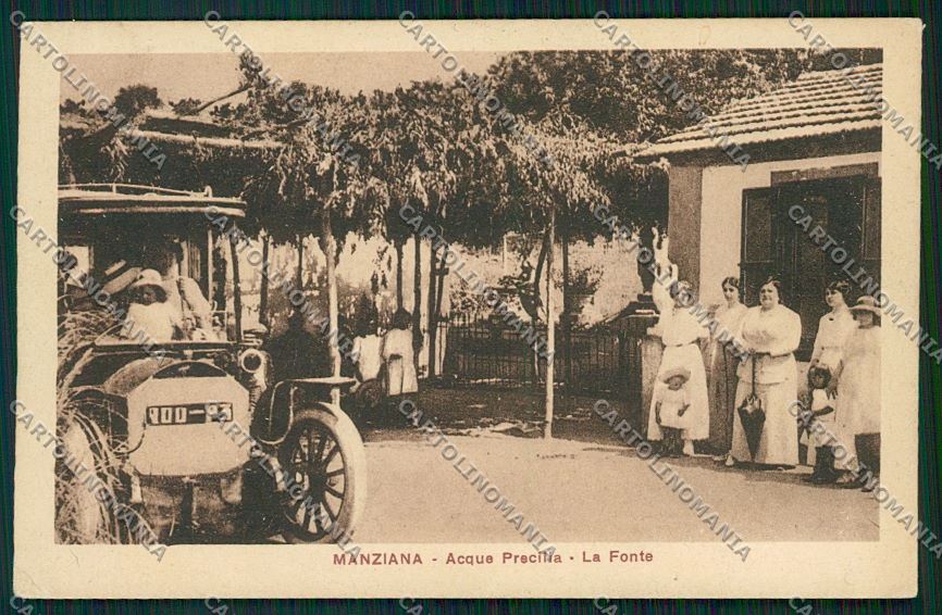 Roma Manziana Auto cartolina QK4116 – fronte