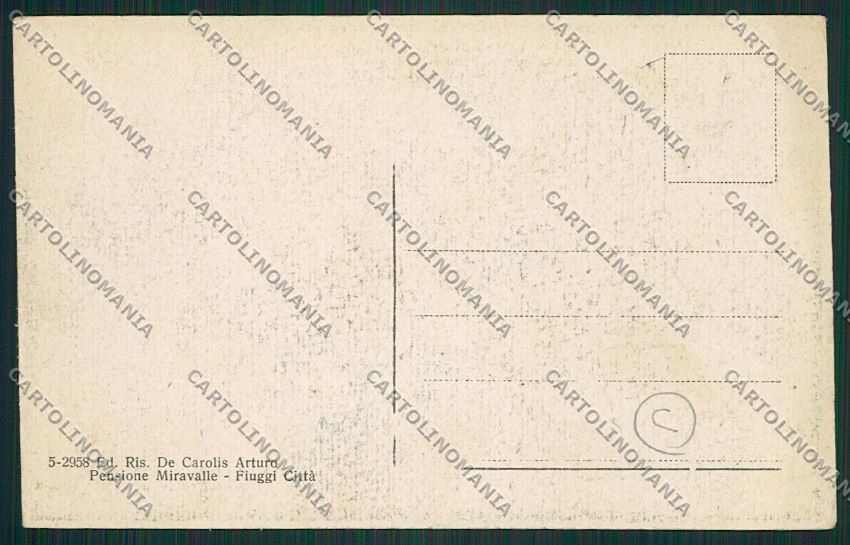 Frosinone Fiuggi cartolina QK4138 – retro