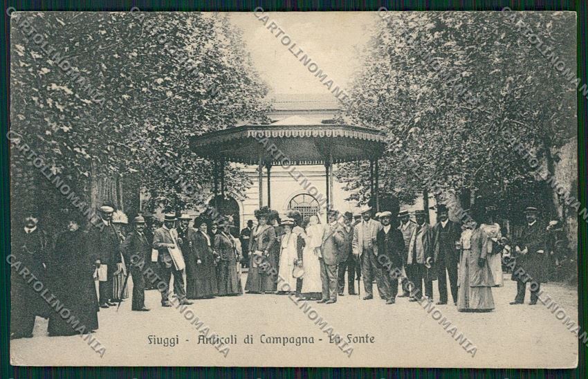 Frosinone Fiuggi cartolina QK4143 – fronte
