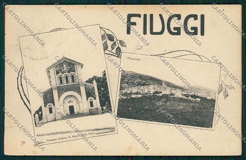 Frosinone Fiuggi cartolina QK4145 – fronte