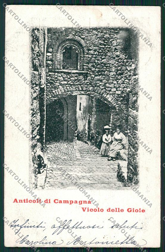 Frosinone Fiuggi cartolina QK4150 – fronte