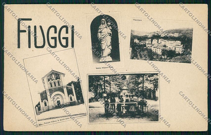 Frosinone Fiuggi cartolina QK4171 – fronte