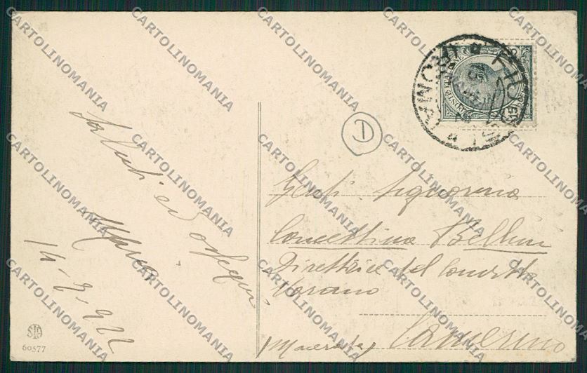 Frosinone Fiuggi Auto cartolina QK4175 – retro