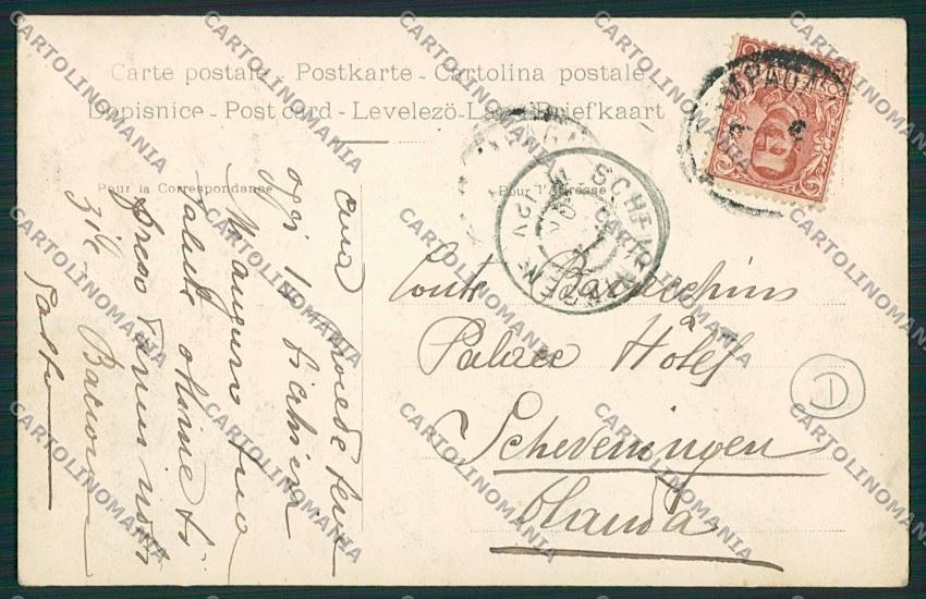 Frosinone Fiuggi cartolina QK4188 – retro
