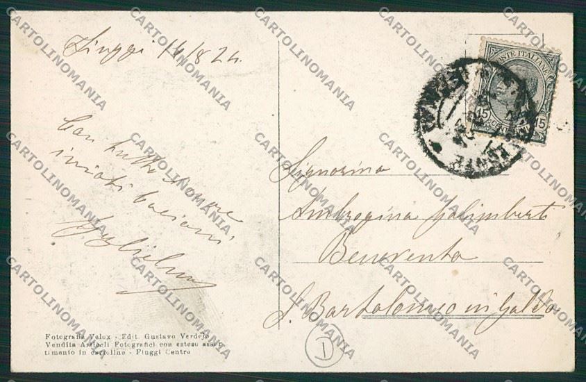 Frosinone Fiuggi Costumi cartolina QK4190 – retro