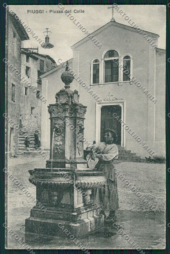 Frosinone Fiuggi PIEGA cartolina QK4193 – fronte