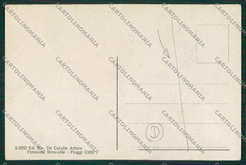 Frosinone Fiuggi PIEGA cartolina QK4193 – retro