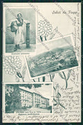 Frosinone Fiuggi Saluti da cartolina QK4194 – fronte