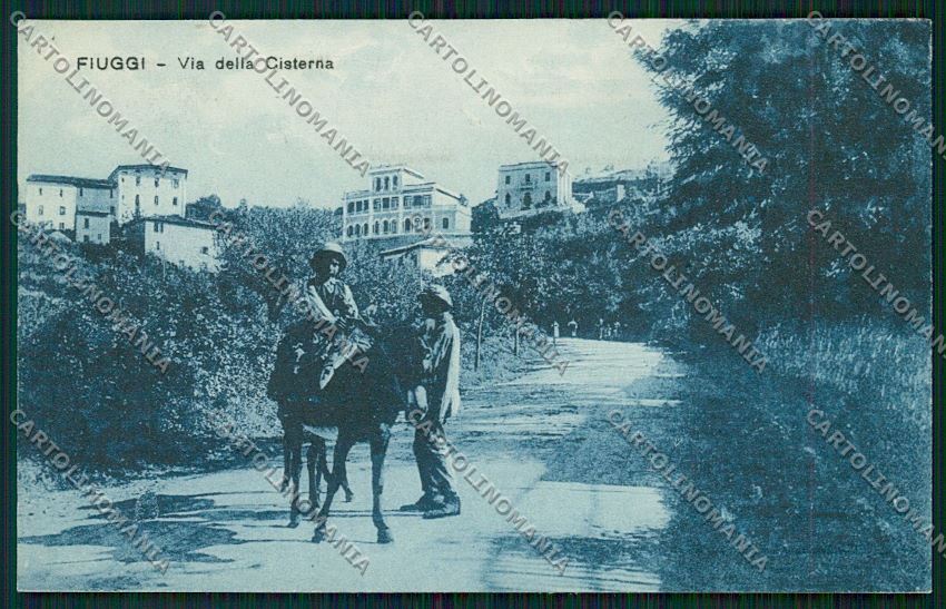 Frosinone Fiuggi cartolina QK4196 – fronte