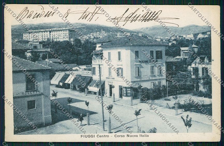 Frosinone Fiuggi cartolina QK4203 – fronte