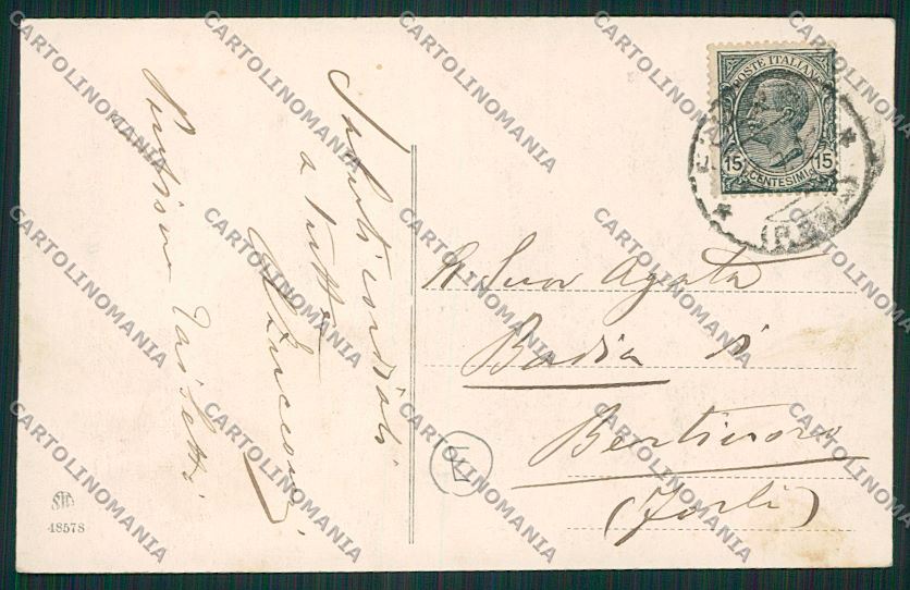 Frosinone Fiuggi cartolina QK4209 – retro