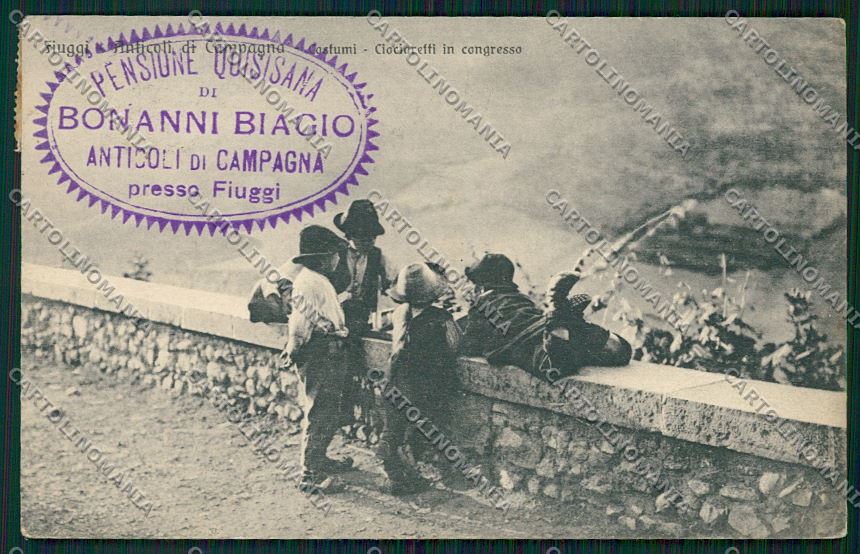 Frosinone Fiuggi cartolina QK4211 – fronte