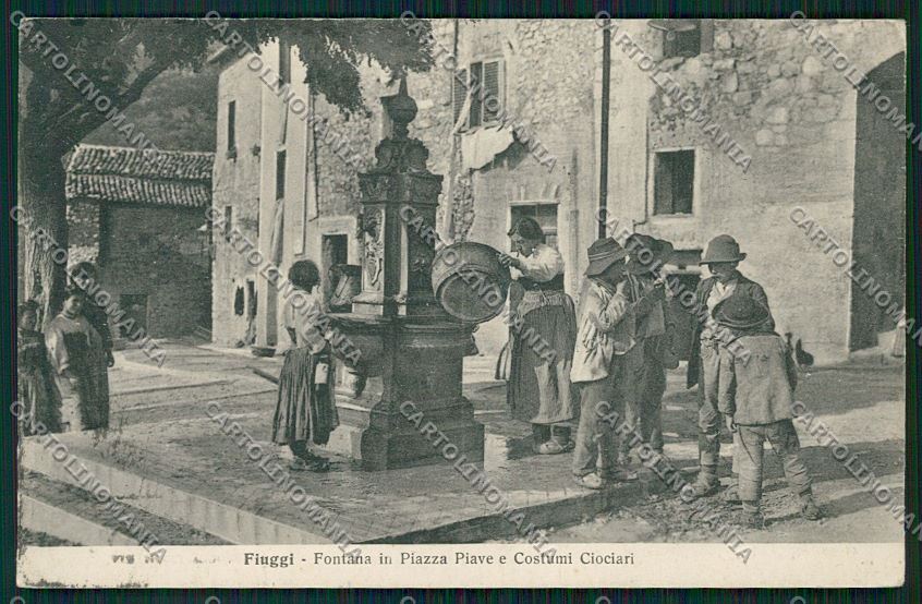 Frosinone Fiuggi cartolina QK4227 – fronte