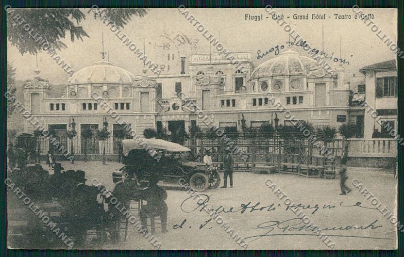 Frosinone Fiuggi PIEGA cartolina QK4232 – fronte