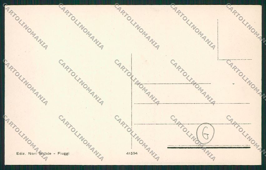 Frosinone Fiuggi cartolina QK4234 – retro