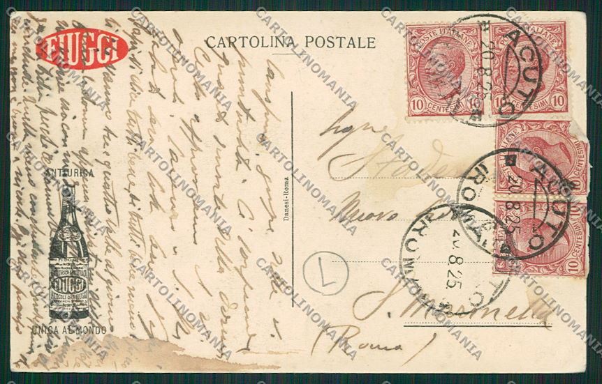 Frosinone Fiuggi cartolina QK4242 – retro