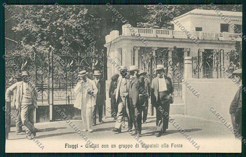Frosinone Fiuggi Giolitti cartolina QK4247 – fronte