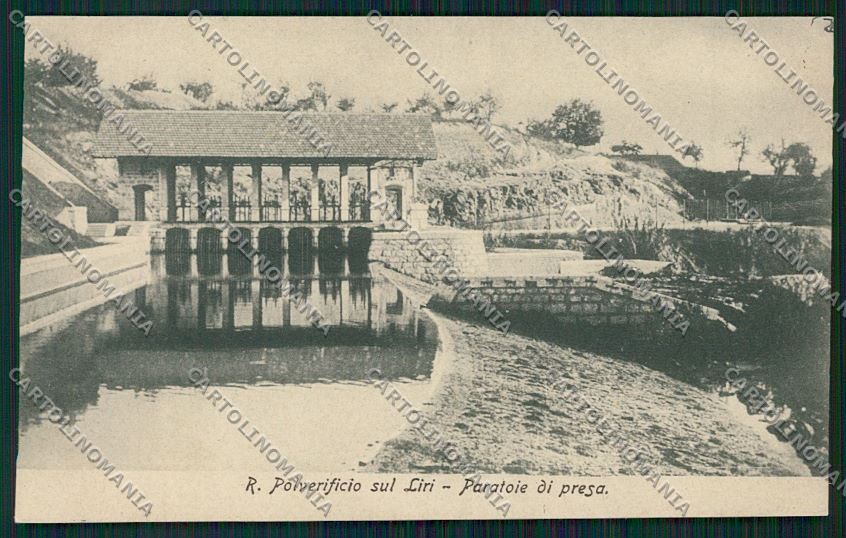 Frosinone Polverificio sul Liri cartolina QK4257 – fronte