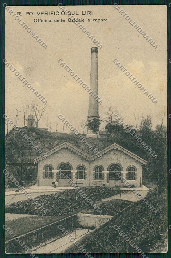 Frosinone Polverificio sul Liri cartolina QK4259 – fronte