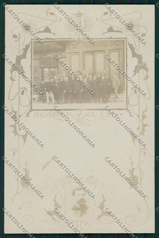 Frosinone Polverificio sul Liri Militari Foto cartolina QK4272 – fronte