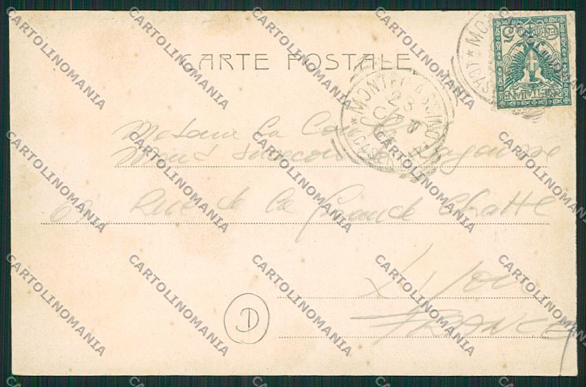 Frosinone Montecassino Alterocca 4503 cartolina QK4277 – retro
