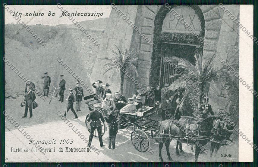 Frosinone Montecassino Alterocca 3369 Savoia cartolina QK4281 – fronte