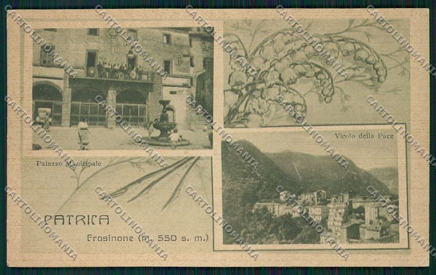 Frosinone Patrica cartolina QK4306 – fronte