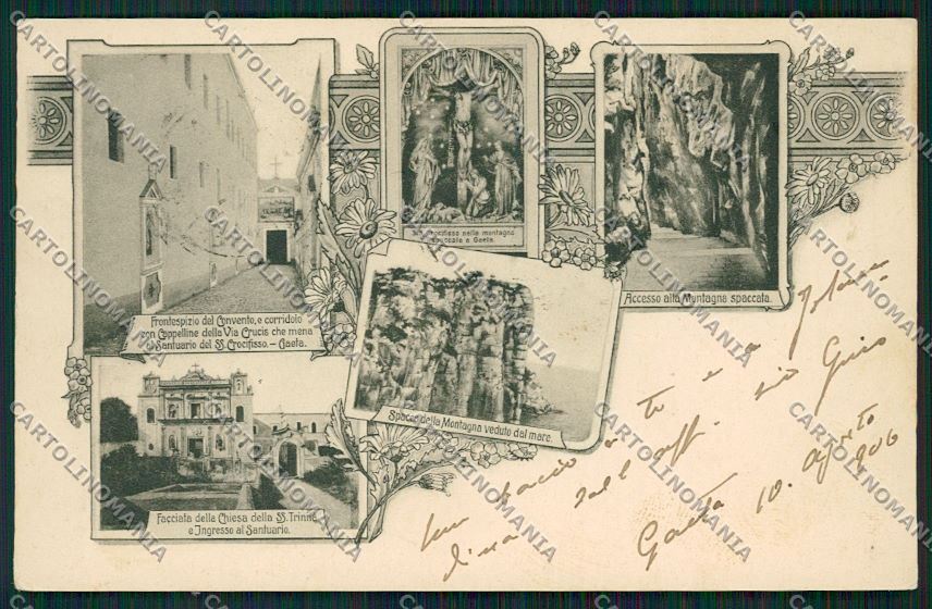 Latina Gaeta cartolina QK4310 – fronte