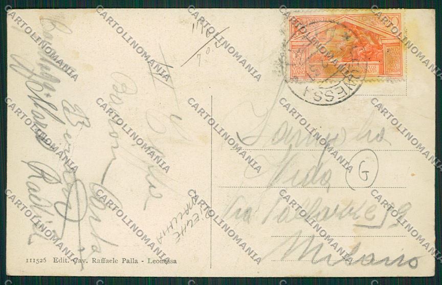 Rieti Città Saluti da MACCHIA PIEGHE cartolina QK4321 – retro
