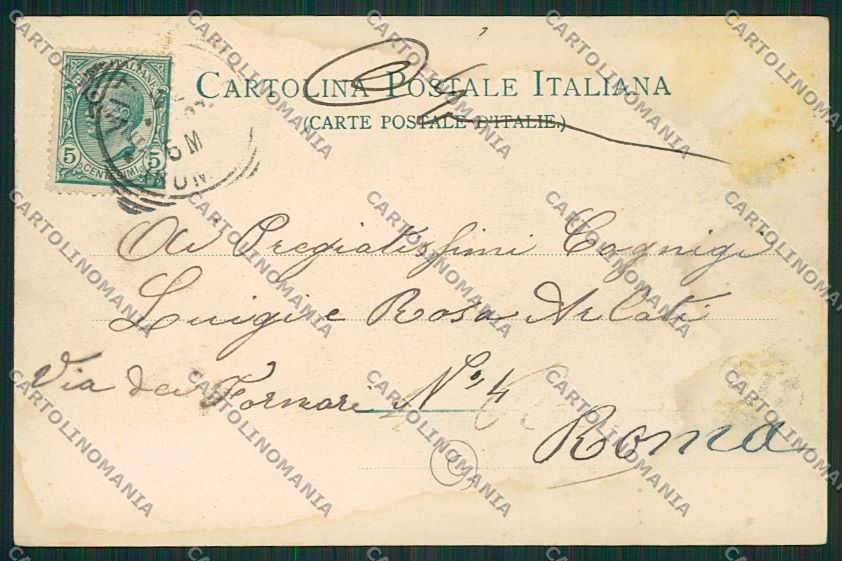 Viterbo Città cartolina QK4342 – retro