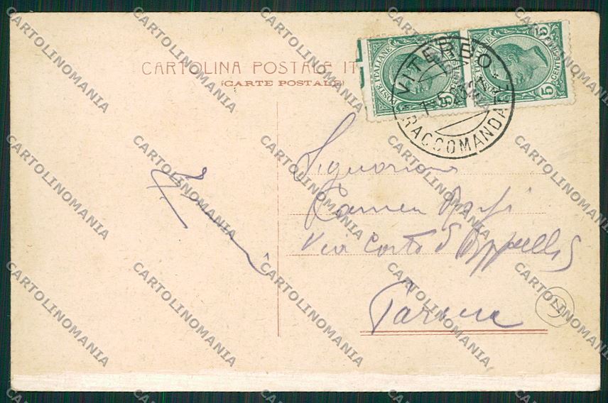 Viterbo Città cartolina QK4344 – retro