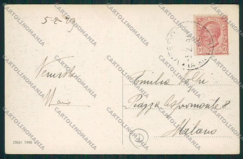 Viterbo Città cartolina QK4349 – retro