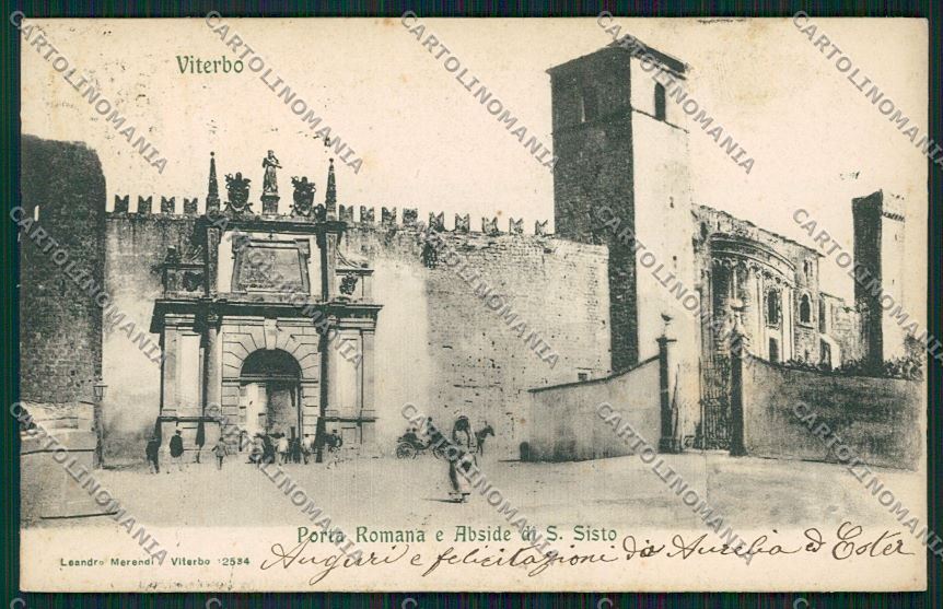 Viterbo Città cartolina QK4356 – fronte