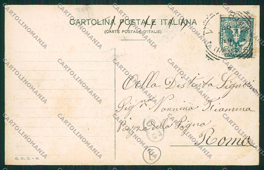 Viterbo Città cartolina QK4356 – retro