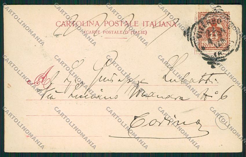 Viterbo Città cartolina QK4376 – retro